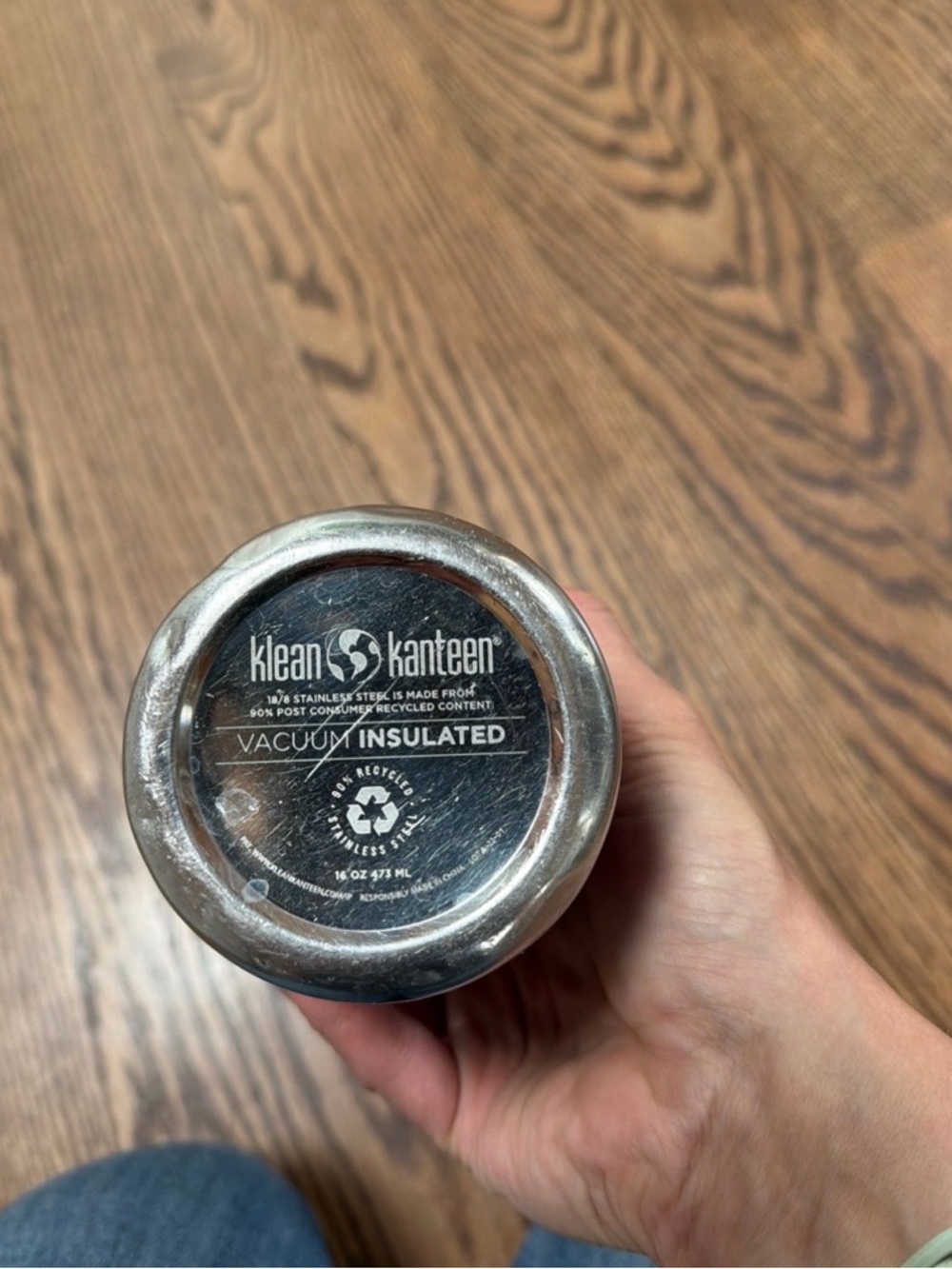 16oz Klean kanteen water bottle - Picture 4 of 6